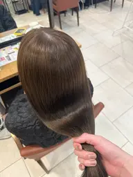 🐚最高級メニュー🐚脱白髪染め透明感グレイカラー(リタッチ)&髪質改善TOKIOトリートメント