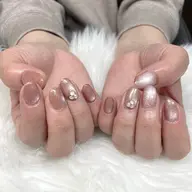 【オフあり】シンプルデザイン+マグネット/甘皮ケア込み