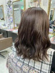 しっかり染まる白髪染め🪽