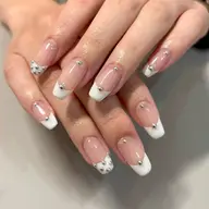 【3月限定💎】フレンチネイル🌼✨8000円→7980円(オフ込み)ベースカラー/パーツは追加料金で🉑