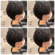 メンズカット➕毛穴洗浄➕眉カット