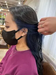 ⭐️営業中メニュー⭐️ デザインカラー【ハイライト・インナーカラー】+ うるつやトリートメント