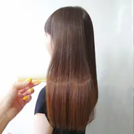 縮毛矯正、ストレートパーマ、ストパー ＋ ブロー ＋ トリートメント