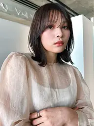 《デザイン性◎》💜カット＋カラー＋ハイライトカラー（白髪ぼかし可）＋marbb💜