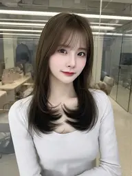 💖綺麗に伸ばしたいを叶える💖前髪カット×イルミナカラー✖️5spTOKIOtr ボブ/レイヤー/難波/髪質改善/韓国