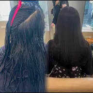 【大阪No.1艶髪】柔らかストレート縮毛矯正🌙