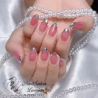 🌼ハンド大人気 ガラスフレンチ(オフ別料金、丁寧ケア込み、厚みだし無料)オフィスネイル、シンプルネイル