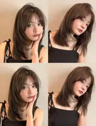 【🌟平日限定🌟】フルカット+シャンプーブロー✨再現性◎顔周りカット♡ レイヤー/韓国ヘア/似合わせカット