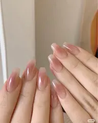 シンプルチークネイル(ベースカラー付き) 6480