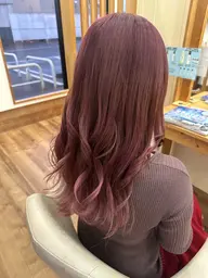 👑ブリーチ+オンカラー👑トリートメント付き