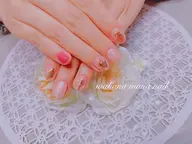 定額デザイン6種類のデザインから選べます♪◆ シンプルネイルオフ込み◆パーツが付いてるデザイン＋800長さだし＋1300