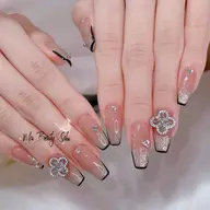 【スカルプ長さ出し10本】ンプル10本デザイン・持ち込みOK　 ¥14980