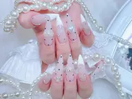 長さ出し込み/💫150分持ち込みアートデザインやり放題&パーツつけ放題