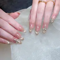 🧲マグネットフレンチ+パーツ2個付き💠