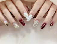 【ミニモ学割】チップ長さ出し+持ち込みデザイン+パーツやり放題+ 特殊デザイン👌(初回ソフトジェルオフ無料/ケア込み)