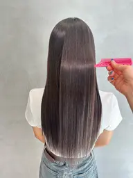 縮毛矯正☘️ハホニコトリートメント➕カット