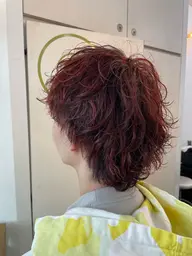 ✨カット+メンズパーマ✨波巻き、ツイストパーマ+2200