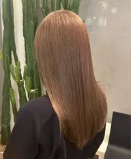 ［ブリーチ無しダブルカラー］ダメージ最小限で明るく✨