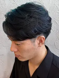 曲がる縮毛矯正＋カット