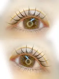 🈹【まつ毛パーマ上下】ラッシュリフト 上下※コーティング付き 束感仕上げ