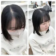 ✨SNSで話題✨前髪の割れ解消クロスパーマ+前髪カット✂️