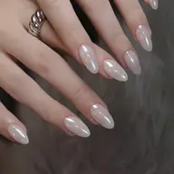 自爪✨AIのよう¥オーロラ/ミラーネイル7700