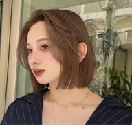 ♡꙼̈ボブカット＋ブリーチなしダブルカラー♡꙼̈