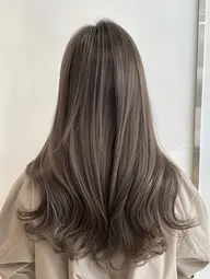 【痛ませず透明感を出したい方】ダブルカラー×保湿ケア