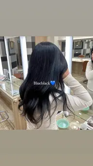 🌀寒色カラー💙💎➕髪質改善treatment🫧✨