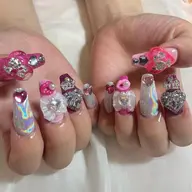 アート10本【つけ放題】キャラクターパーツ/キラキラ