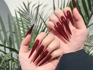 【スーパーロング】チップ長さだし＋ワンカラー/ラメグラー¥15980→¥13980