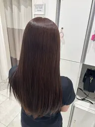 【ブリーチなしワンカラー🩷白髪染め可】