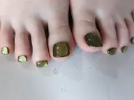 フットネイル ワンカラー