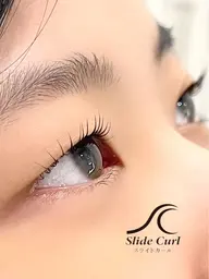 一重・奥二重オススメまつげパーマ【スライドカール】3種のﾄﾘｰﾄﾒﾝﾄ付　まつぱ/マツパ/まつパ/ラッシュリフト