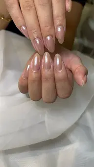 ミラーネイル(オーロラネイル)