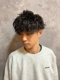 【メンズ限定】カット+パーマ+トリートメント