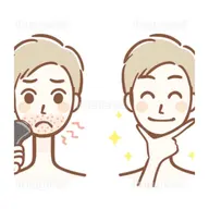 ★メンズエステ★Ｗメニュー男磨きは肌😙と髭🧔で決まり✨毛穴スッキリなめらかな肌と髭剃り🪒後の不快から卒業できる脱毛