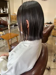 【✨"するん"とまとまるストレート✨】縮毛矯正+カット