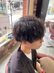 【メンズ限定🐺】🔥メンズカット+フルカラー🔥白髪染めは+¥1,100で可能⭕️【銀座MEN'S】