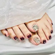 【オフ込み】footアート2本シンプルコース