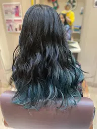 学割🌸大学生限定🌸バレイヤージュで作るグラデーションカラー+ツヤ感透明感カラー+似合わせデザインカット