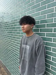 【メンズ特化】カット＋ツイストスパイラルパーマ＋スパ🫧