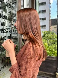 🍋シンプルメニュー🤎似合わせカット+カラー+2stepトリートメント🧡透明感抜群カラー◎