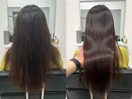 縮毛矯正 ×髪質改善トリートメント🫧