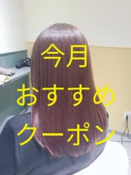【艶髪メンテ】カット+リタッチカラー+髪質改善トリートメント