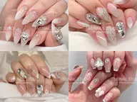 【画像持ち込み可】4本(アートorパーツorシール)&6本ワンカラー¥6980