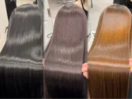 💗韓国風レイヤーカット＋透明感カラー＋りんご幹細胞Tr#韓国#髪質改善