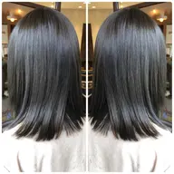 {‼️平日限定‼️極上のツヤさらストレート✨}カット & プレミアム縮毛矯正 & グランドリンケージトリートメント