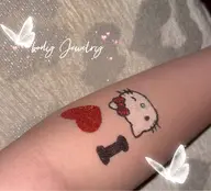 【新規価格🎀】ボディージュエリー✨️(キャラクターデザイン、オーダーデザイン)