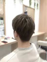 🕘≪9:00〜17:00受付≫メンズカット＋カラー🎧